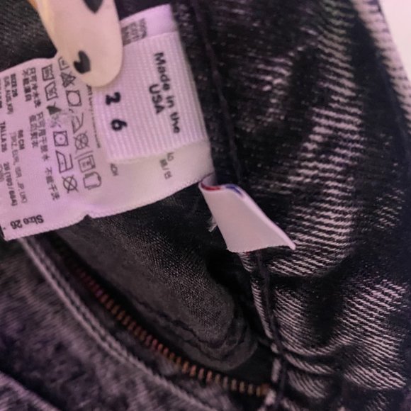 AMERICAN APPAREL HIGH RISE JEANS SIZE 26 - Picture 3 of 3